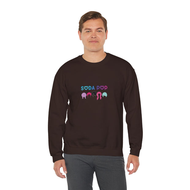 Colorful Soda Pop Sweatshirt - Unisex Cozy Pullover for Casual Wear, Gifts for Soda Lovers, Trendy Graphic Crewneck, Fun & Funky Apparel