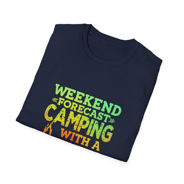 Weekend Forecast Unisex Softstyle T-Shirt