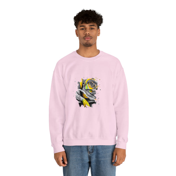 Rose Unisex Heavy Blend™ Crewneck Sweatshirt