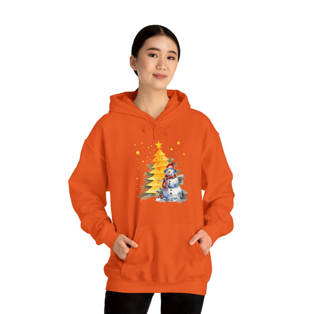 Snowman Unisex Heavy Blend™ Hooded Sweatshirt