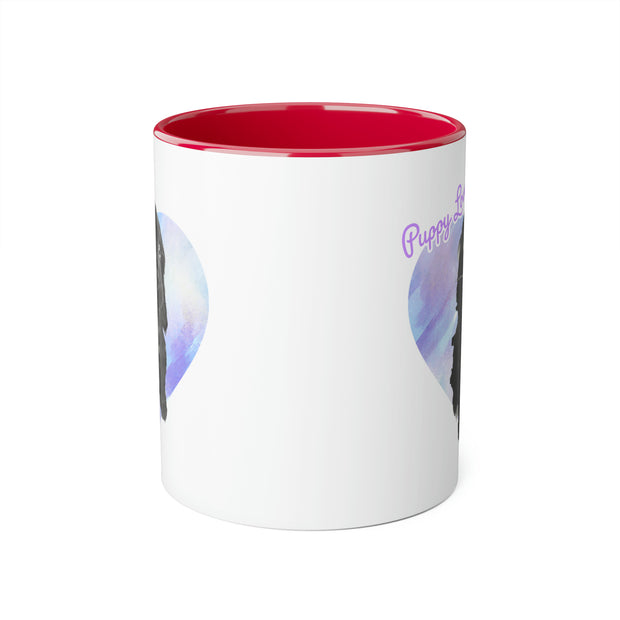 Puppy Love Accent Mugs, 11oz