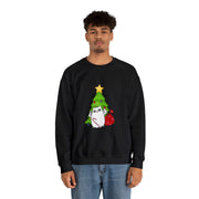 Christmas cat Unisex Heavy Blend™ Crewneck Sweatshirt
