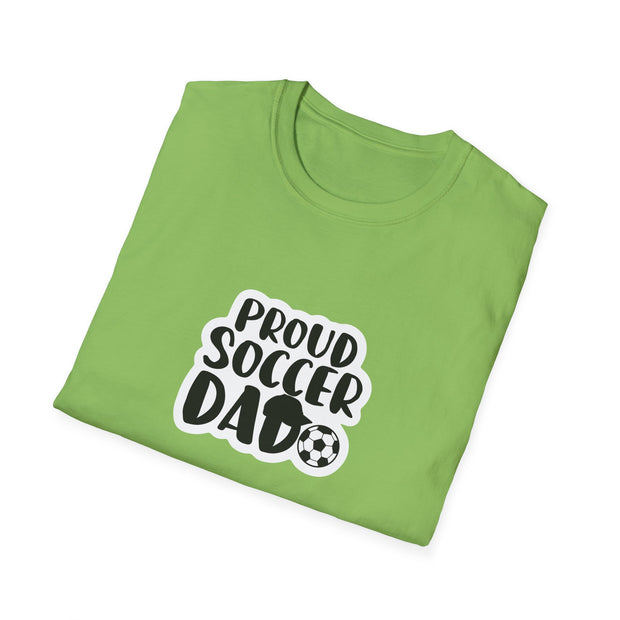 Proud Soccer Dad Unisex Softstyle T-Shirt