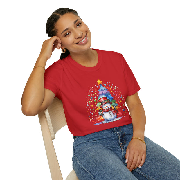 Snowman Unisex Softstyle T-Shirt