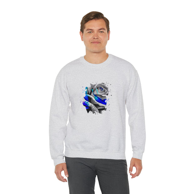 Rose Unisex Heavy Blend™ Crewneck Sweatshirt