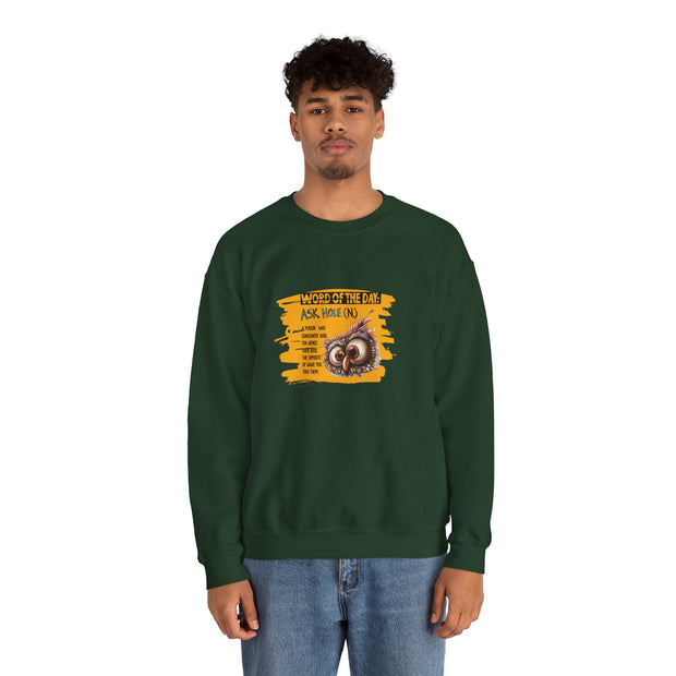 Word of the Day Unisex Heavy Blend™ Crewneck Sweatshirt