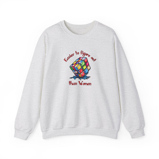 Rubik Cube Unisex Heavy Blend™ Crewneck Sweatshirt