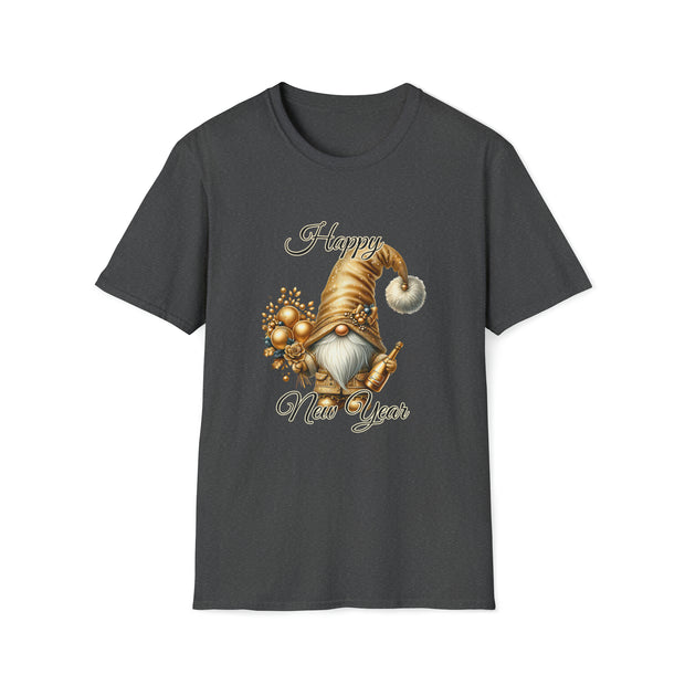 Gnome New Year Unisex Softstyle T-Shirt