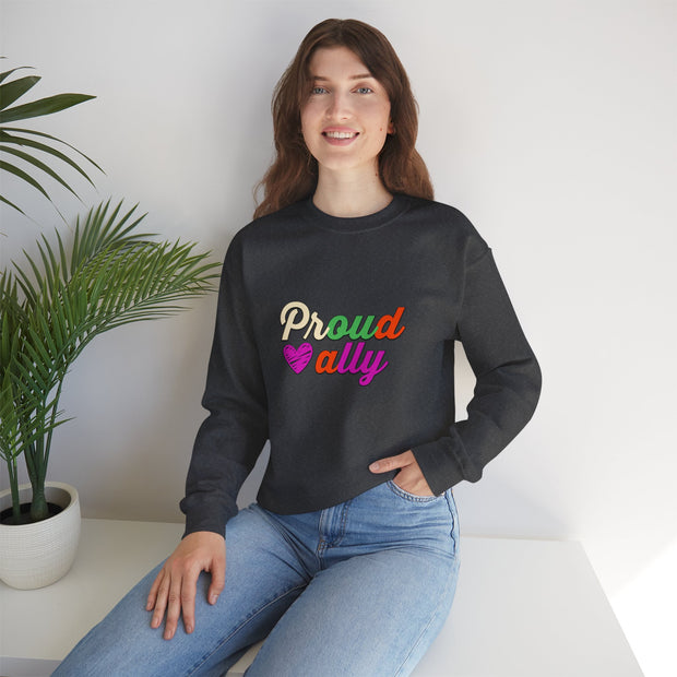 Proud Ally Unisex Heavy Blend™ Crewneck Sweatshirt