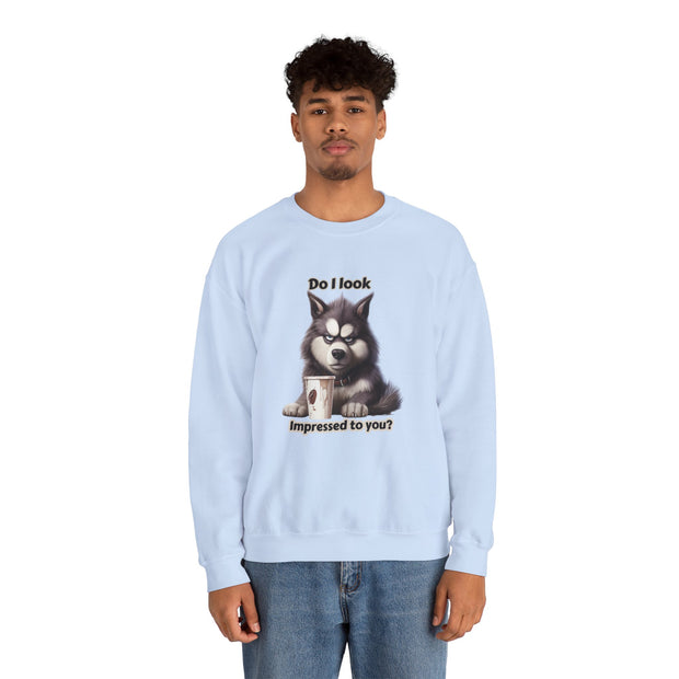 Grumpy Dog Unisex Heavy Blend™ Crewneck Sweatshirt