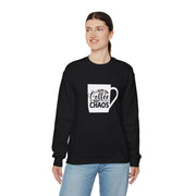 Coffee and Chaos Unisex Heavy Blend™ Crewneck Sweatshirt
