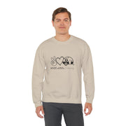 Peace Love Camping Unisex Heavy Blend™ Crewneck Sweatshirt