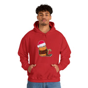Christmas cat Unisex Heavy Blend™ Hooded Sweatshirt