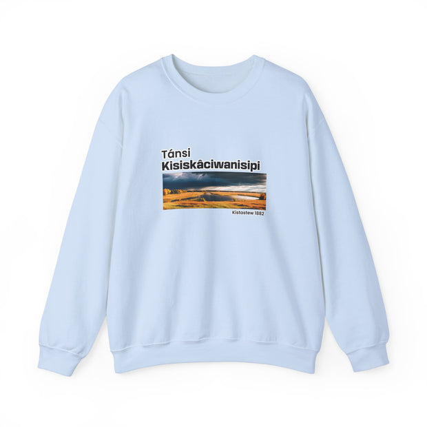 Tánsi Cree Saskatchewan Unisex Heavy Blend™ Crewneck Sweatshirt