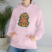Christmas cat Unisex Heavy Blend™ Hooded Sweatshirt