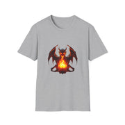 Fire Dragon Unisex Softstyle T-Shirt