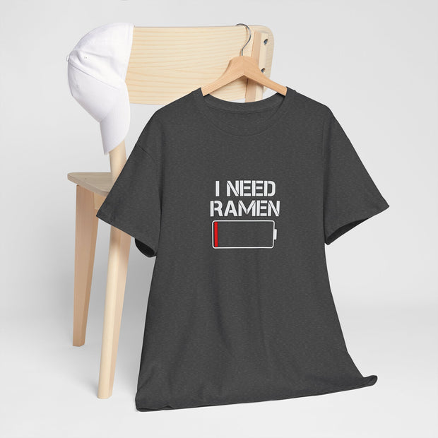 I Need Ramen Unisex Heavy Cotton Tee