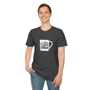 I Run on Coffee and Chaos Unisex Softstyle T-Shirt