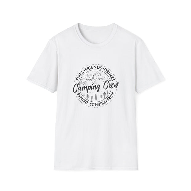 Camping Crew Unisex Softstyle T-Shirt
