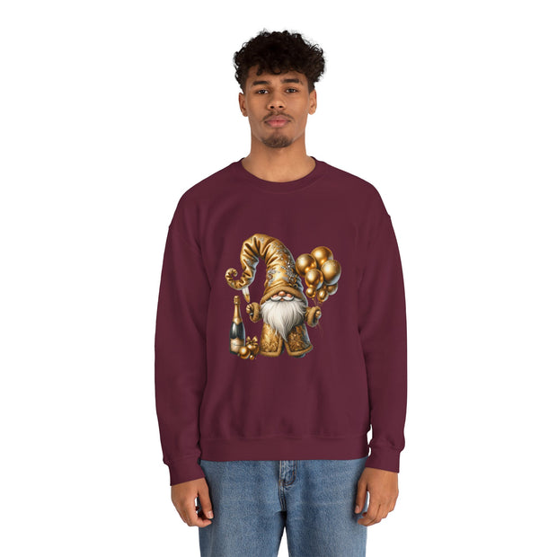 New Year Gnome Unisex Heavy Blend™ Crewneck Sweatshirt