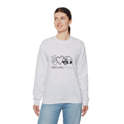 Peace Love Camping Unisex Heavy Blend™ Crewneck Sweatshirt