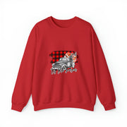 Christmas truck Unisex Heavy Blend™ Crewneck Sweatshirt