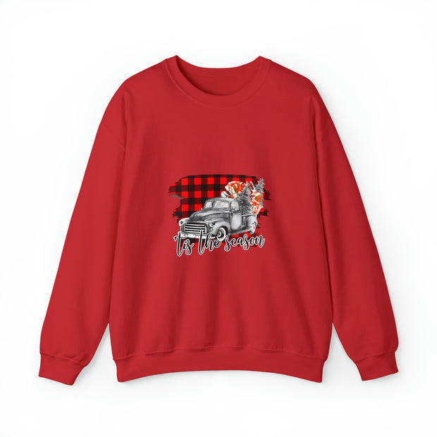 Christmas truck Unisex Heavy Blend™ Crewneck Sweatshirt
