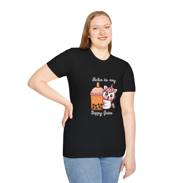 Unicorn Boba Unisex Softstyle T-Shirt