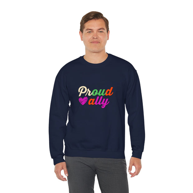 Proud Ally Unisex Heavy Blend™ Crewneck Sweatshirt