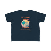 Disc Golf with Mommy Toddler's Fine Jersey Tee