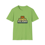 Dad Grandpa Great Grandpa Unisex Softstyle T-Shirt