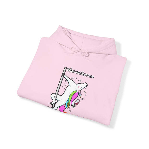 Unicorn Wine Unisex Heavy Blend™ Hooded Sweatshirt