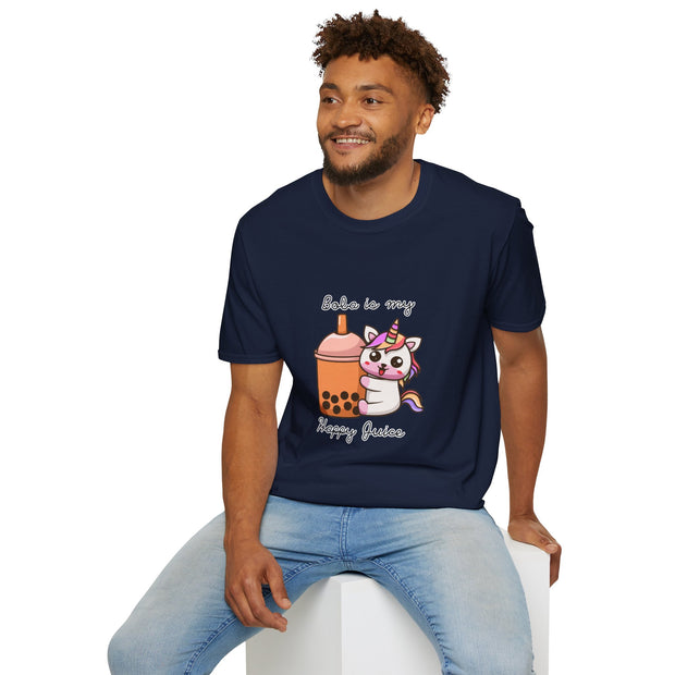 Unicorn Boba Unisex Softstyle T-Shirt