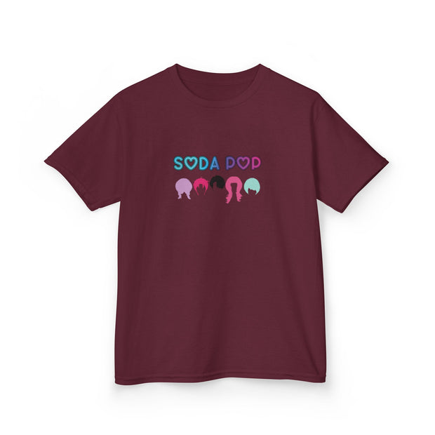 Cute Kids Soda Pop Cotton Tee , Kids Birthday Gift, Summer T-Shirt, Playful Graphic Tee, Party Outfit