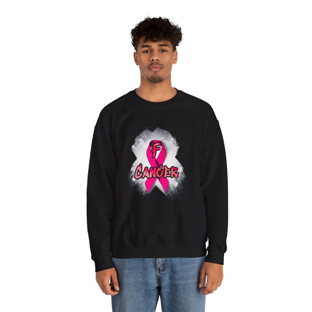 F Cancer Unisex Heavy Blend™ Crewneck Sweatshirt
