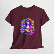 Graffiti Anime Girls Unisex Heavy Cotton Tee