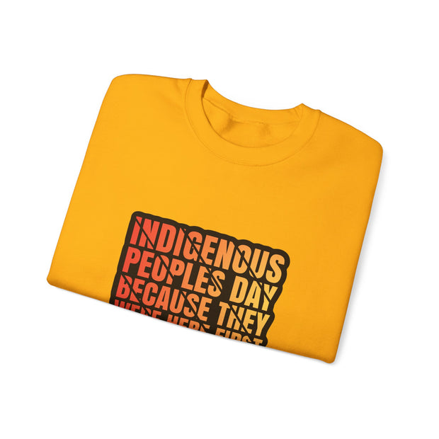 Indigenous Peoples Day Unisex Heavy Blend™ Crewneck Sweatshirt