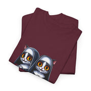Horror Movie Cats Unisex Heavy Cotton Tee