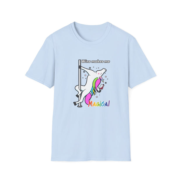 Unicorn Wine Unisex Softstyle T-Shirt