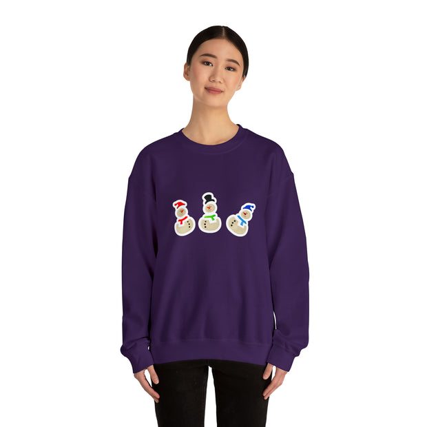 Snowmen Unisex Heavy Blend™ Crewneck Sweatshirt