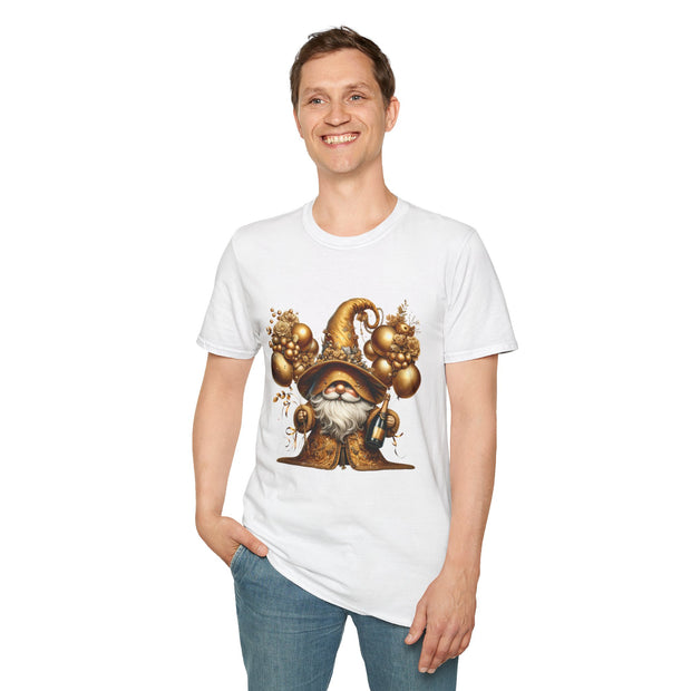 New Year Gnome Unisex Softstyle T-Shirt