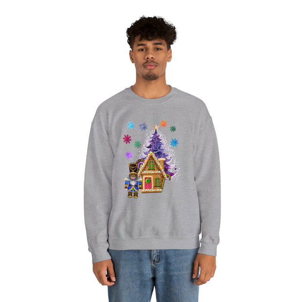 Gnome Nutcracker Unisex Heavy Blend™ Crewneck Sweatshirt