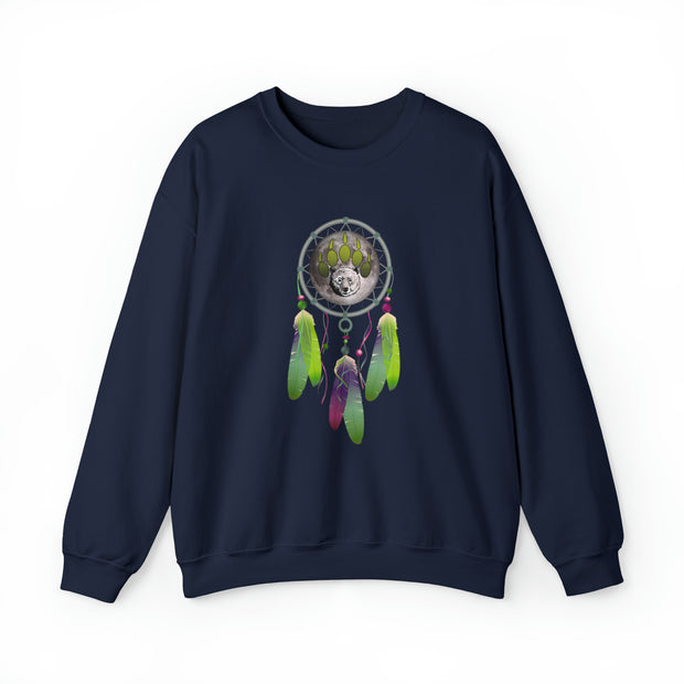 Bear Dream Catcher Unisex Heavy Blend™ Crewneck Sweatshirt
