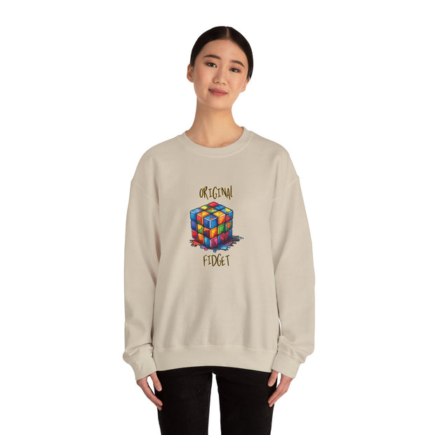 Rubik Cube Unisex Heavy Blend™ Crewneck Sweatshirt