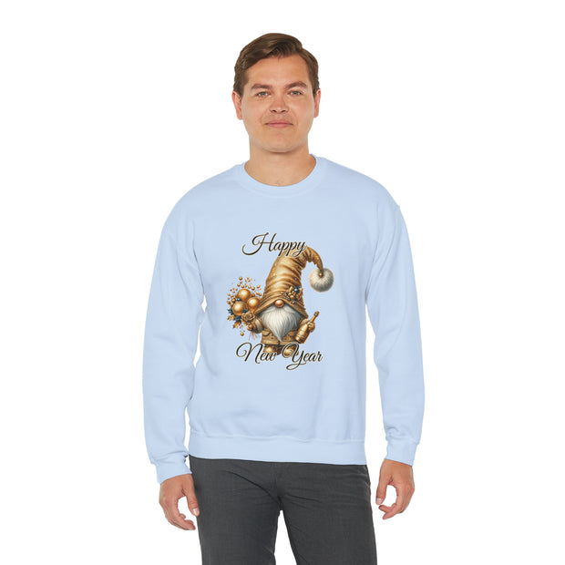 Gnome New Year Unisex Heavy Blend™ Crewneck Sweatshirt