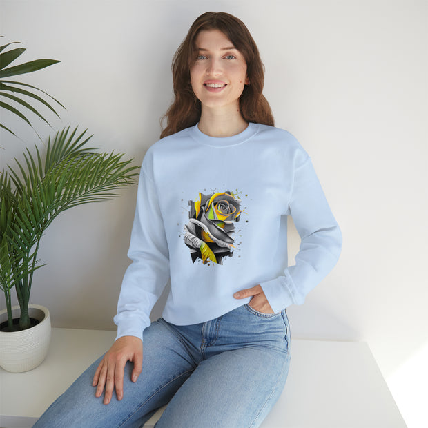 Rose Unisex Heavy Blend™ Crewneck Sweatshirt