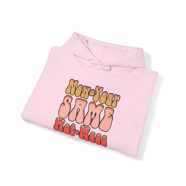Same Hot Mess Unisex Heavy Blend™ Hooded Sweatshirt