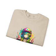 Graffiti Anime Girls Unisex Heavy Blend™ Crewneck Sweatshirt