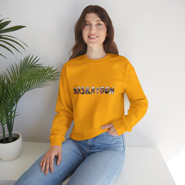 Saskatoon Unisex Heavy Blend™ Crewneck Sweatshirt