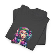 Graffiti Anime Girls Unisex Heavy Cotton Tee